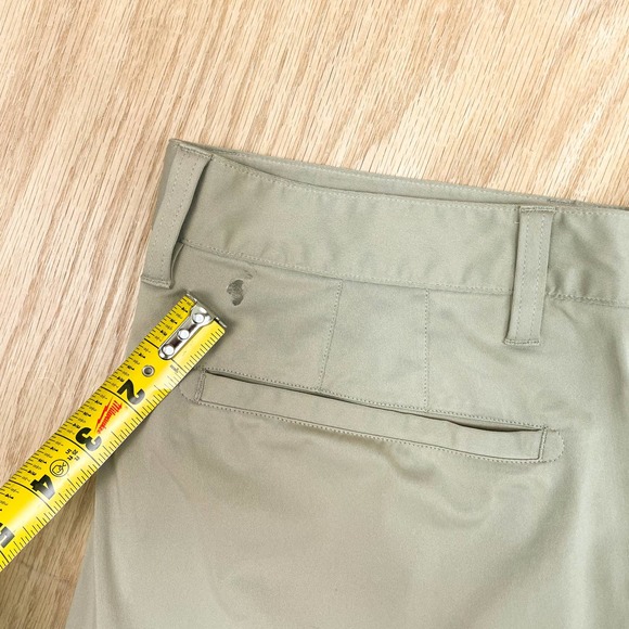 RHONE Pants Mens Rhone Commuter Abc Stretch Pant Khaki 33 X 29 Slim